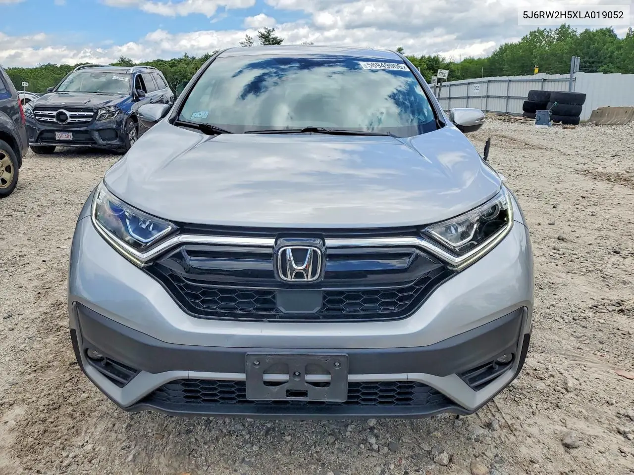 2020 Honda Cr-V Ex VIN: 5J6RW2H5XLA019052 Lot: 56949906