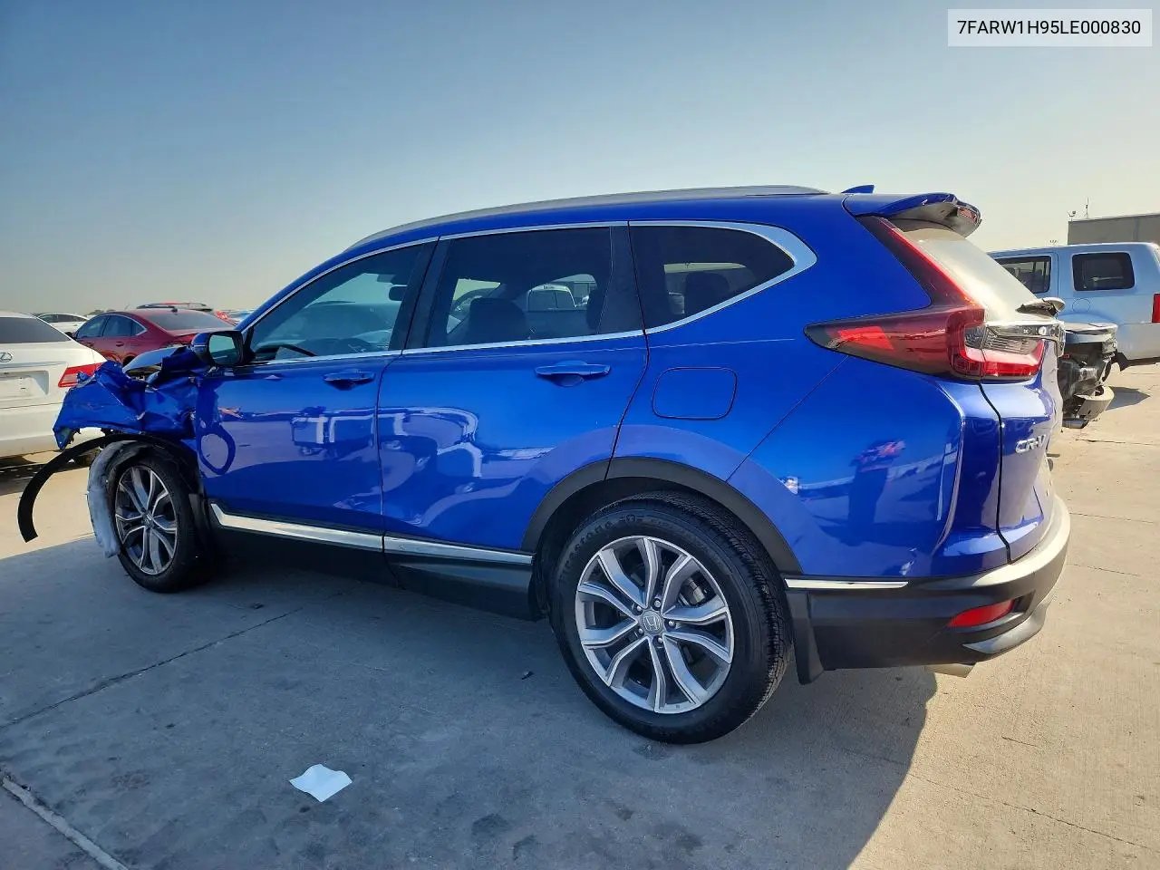2020 Honda Cr-V Touring VIN: 7FARW1H95LE000830 Lot: 61857756