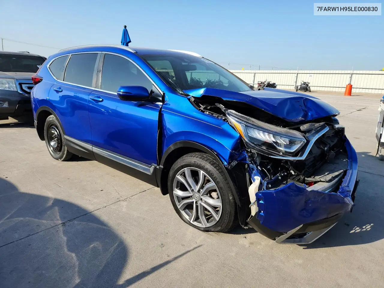 2020 Honda Cr-V Touring VIN: 7FARW1H95LE000830 Lot: 61857756