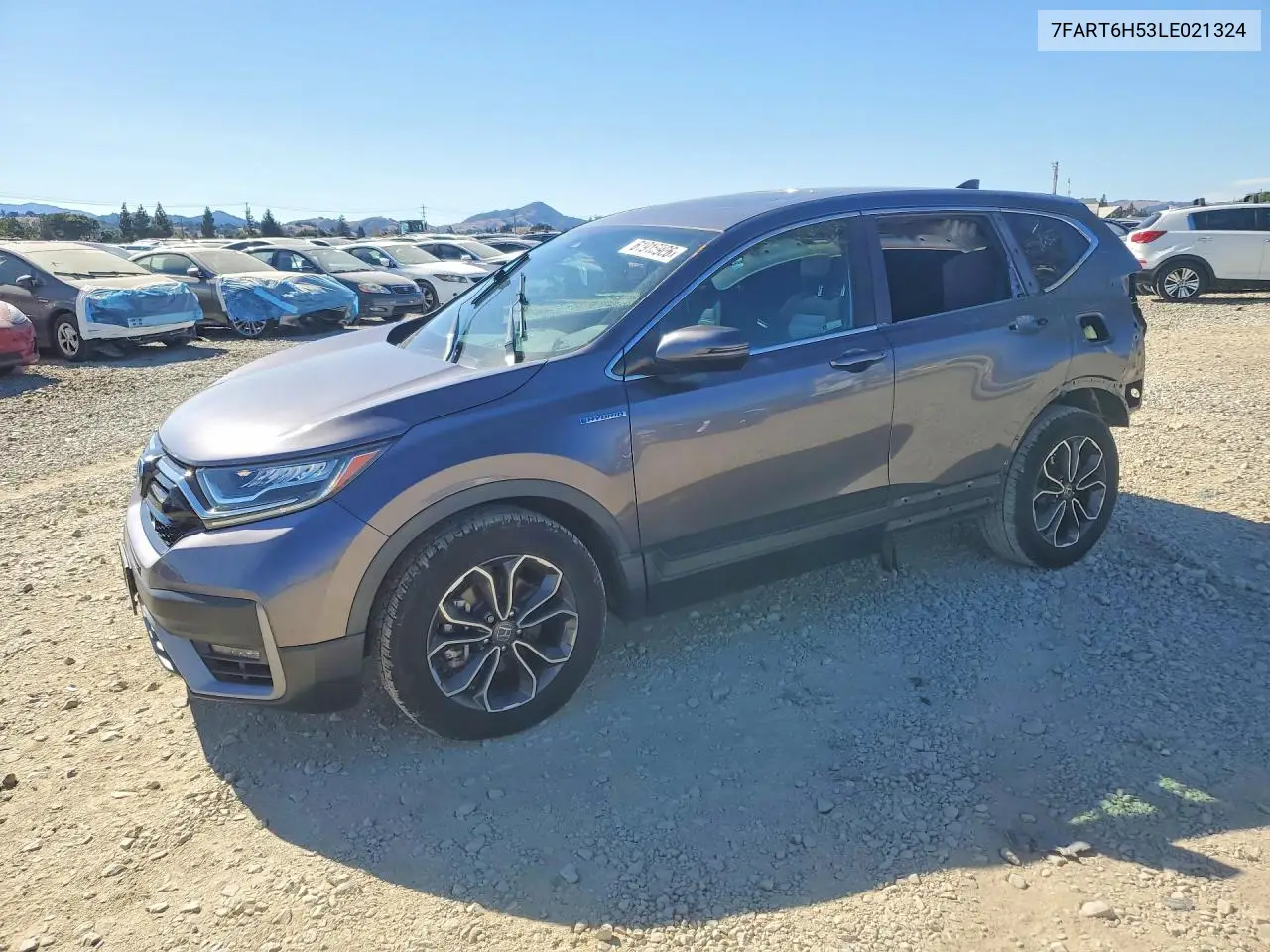 2020 Honda Cr-V Ex VIN: 7FART6H53LE021324 Lot: 61916906