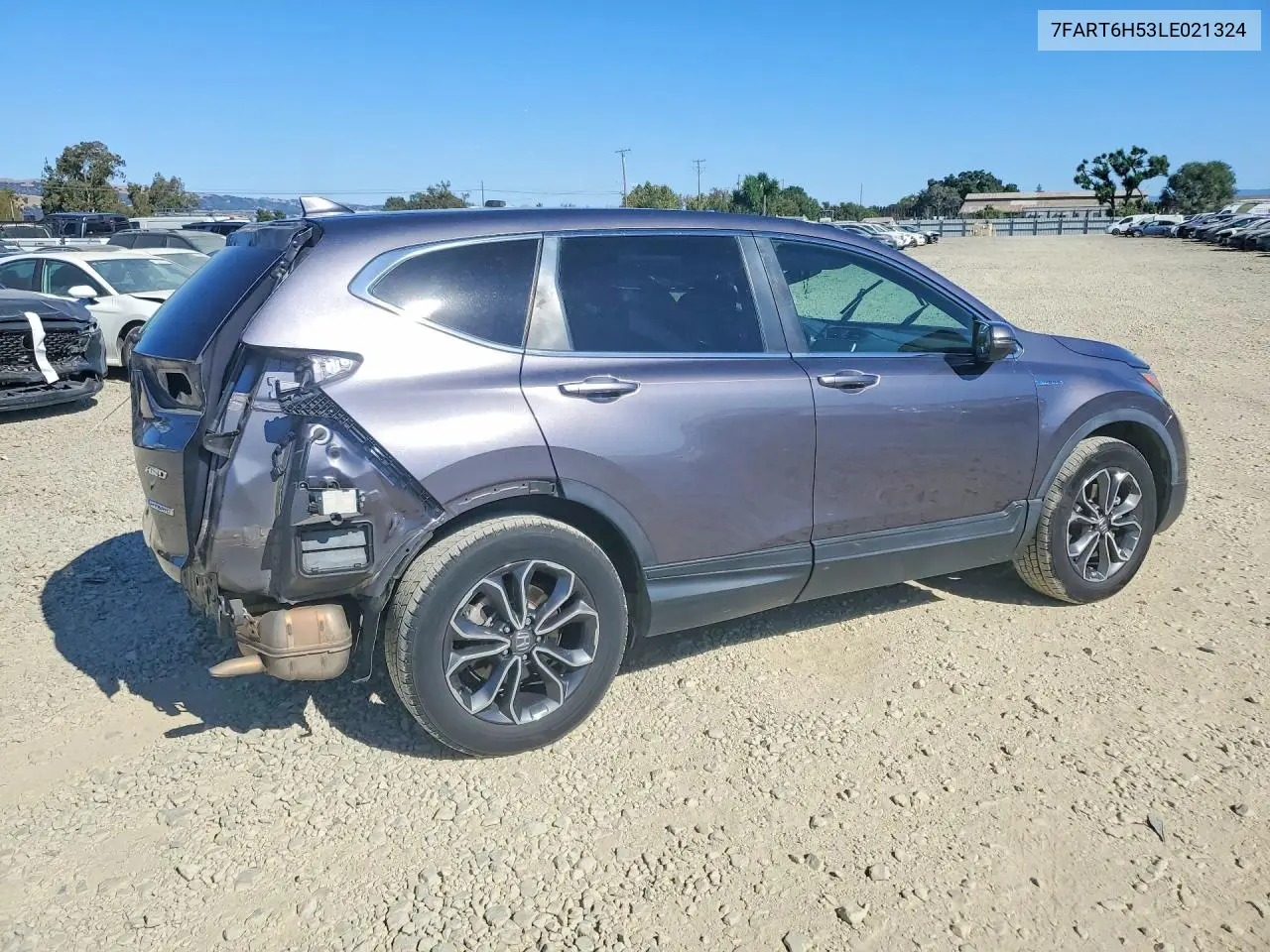 2020 Honda Cr-V Ex VIN: 7FART6H53LE021324 Lot: 61916906