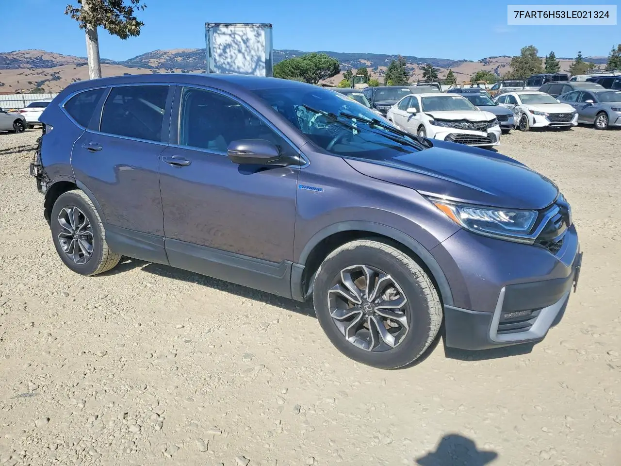 2020 Honda Cr-V Ex VIN: 7FART6H53LE021324 Lot: 61916906