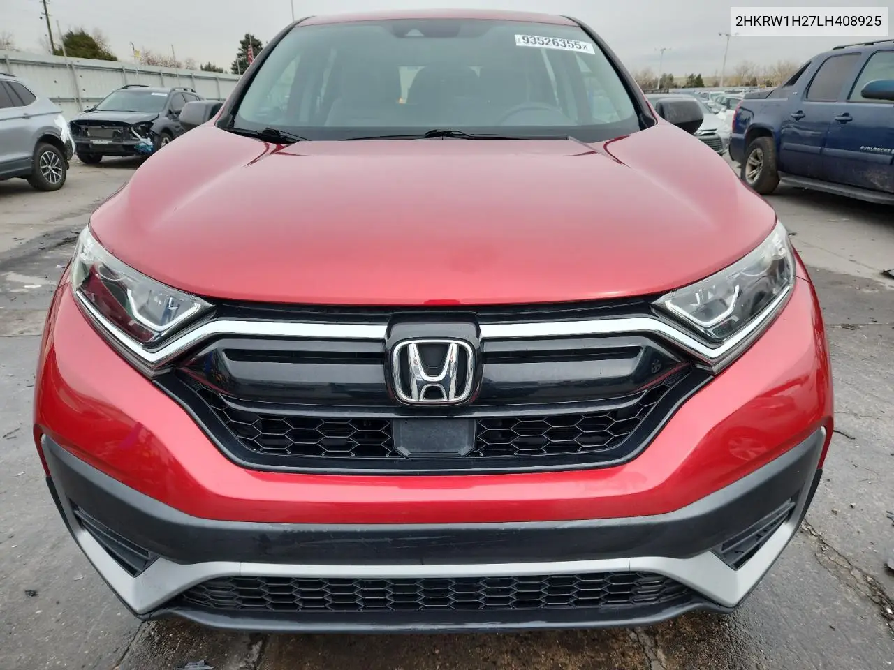 2HKRW1H27LH408925 2020 Honda Cr-V Lx