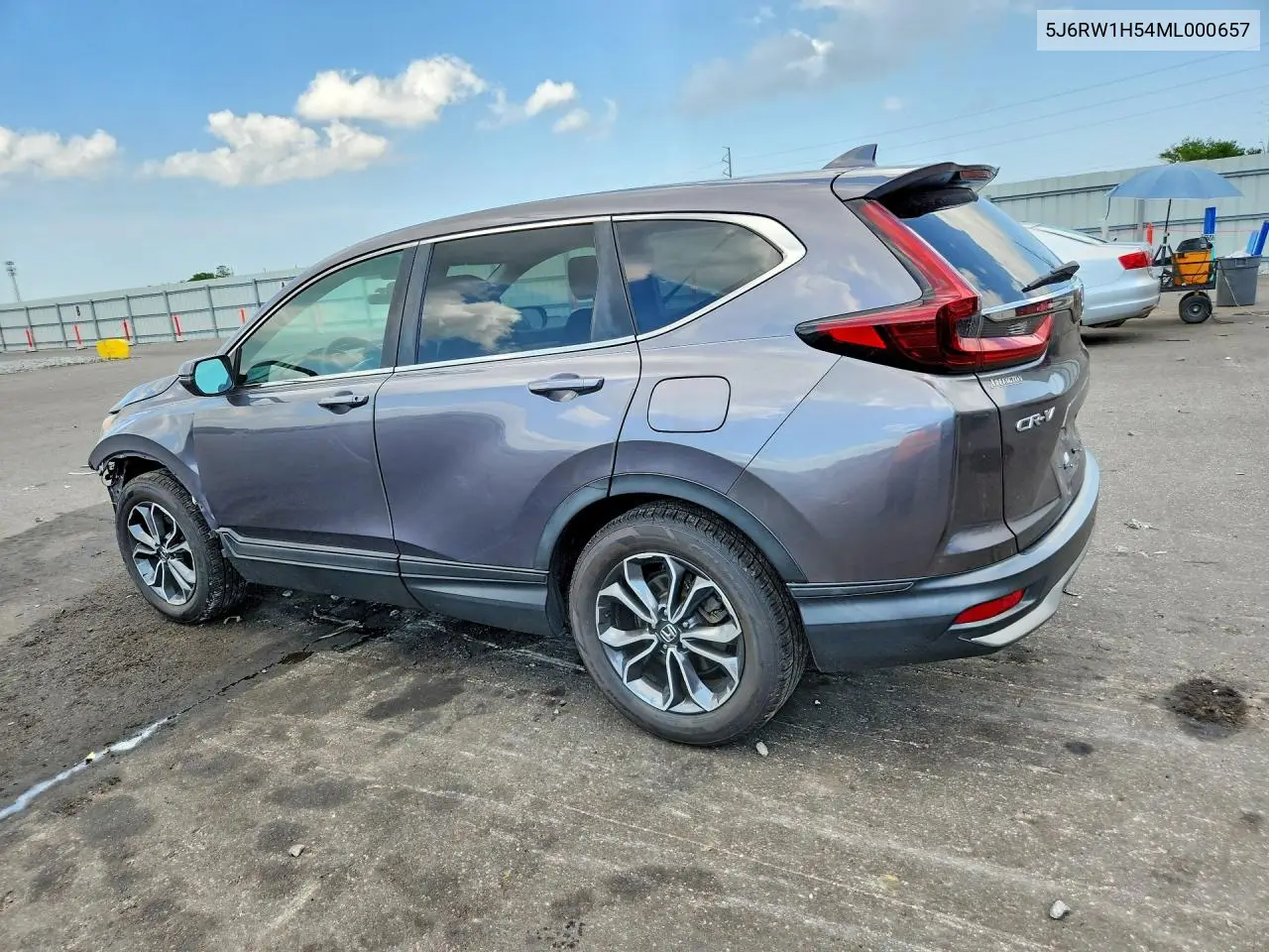 2021 Honda Cr-V Ex VIN: 5J6RW1H54ML000657 Lot: 60716836