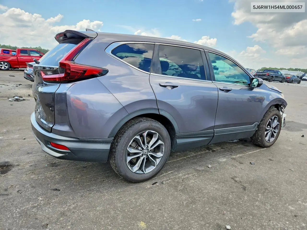 2021 Honda Cr-V Ex VIN: 5J6RW1H54ML000657 Lot: 60716836