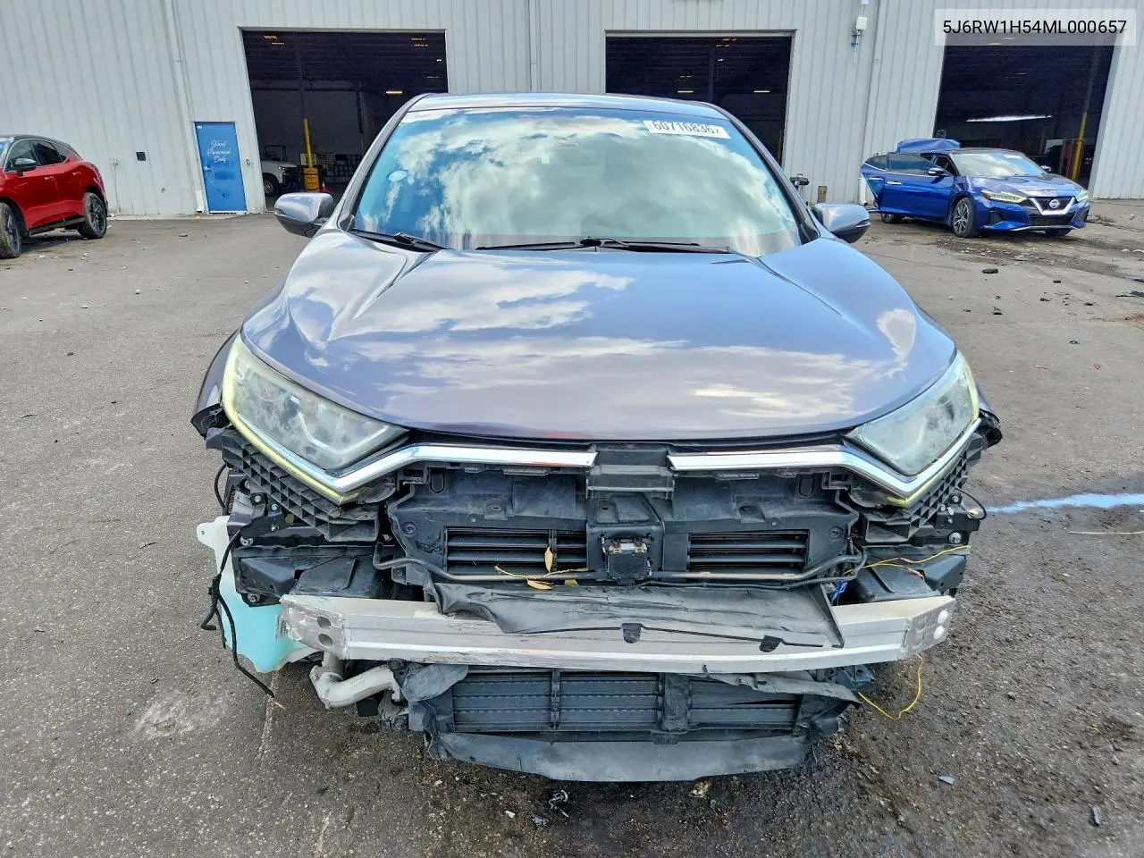 2021 Honda Cr-V Ex VIN: 5J6RW1H54ML000657 Lot: 60716836