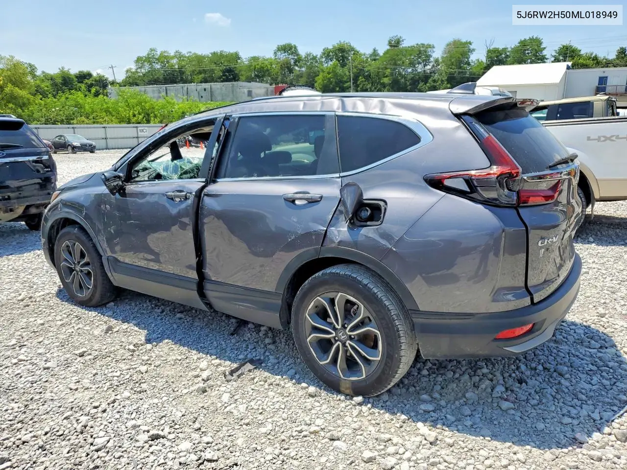 2021 Honda Cr-V Ex VIN: 5J6RW2H50ML018949 Lot: 61410726