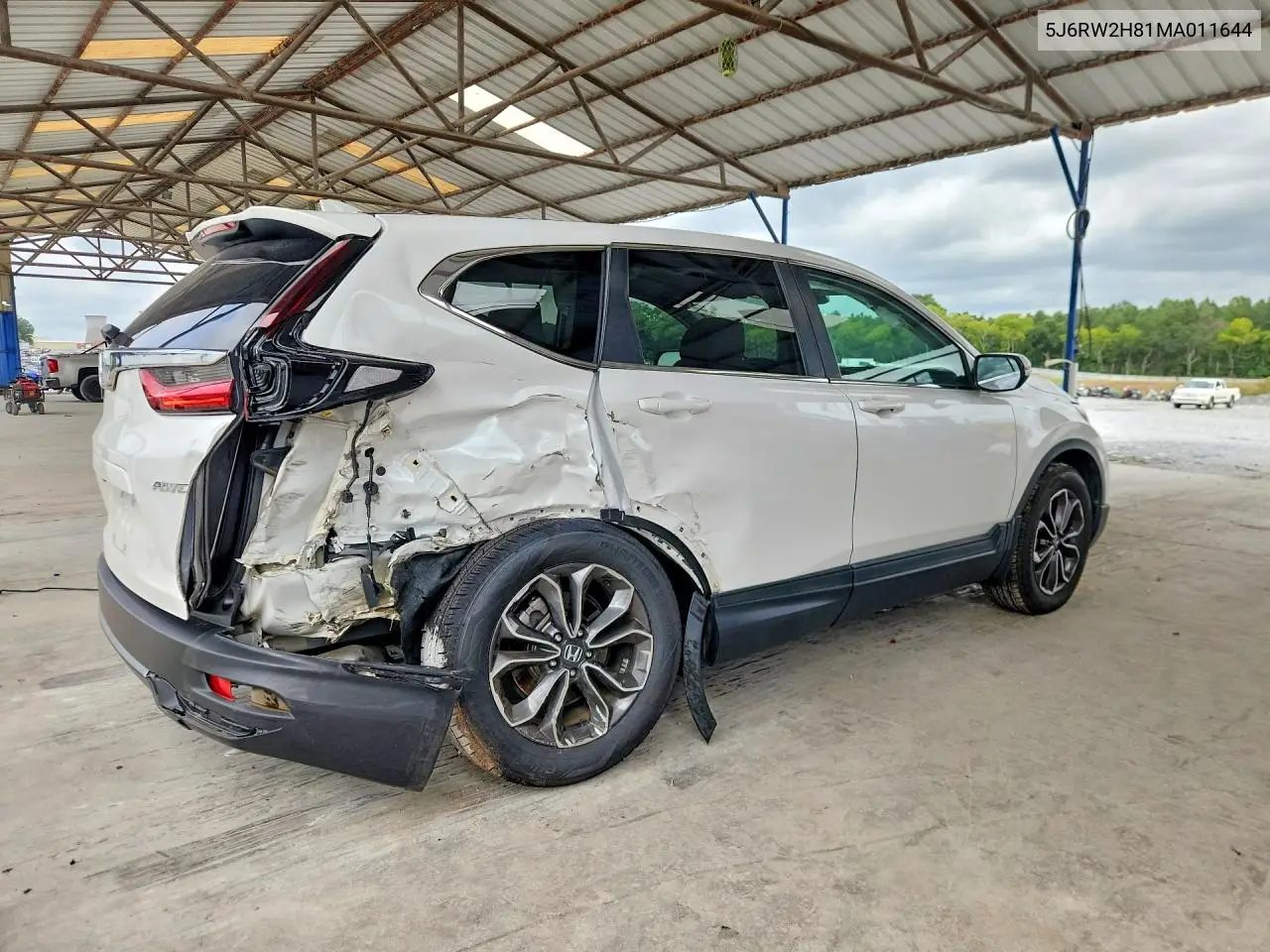5J6RW2H81MA011644 2021 Honda Cr-V Exl