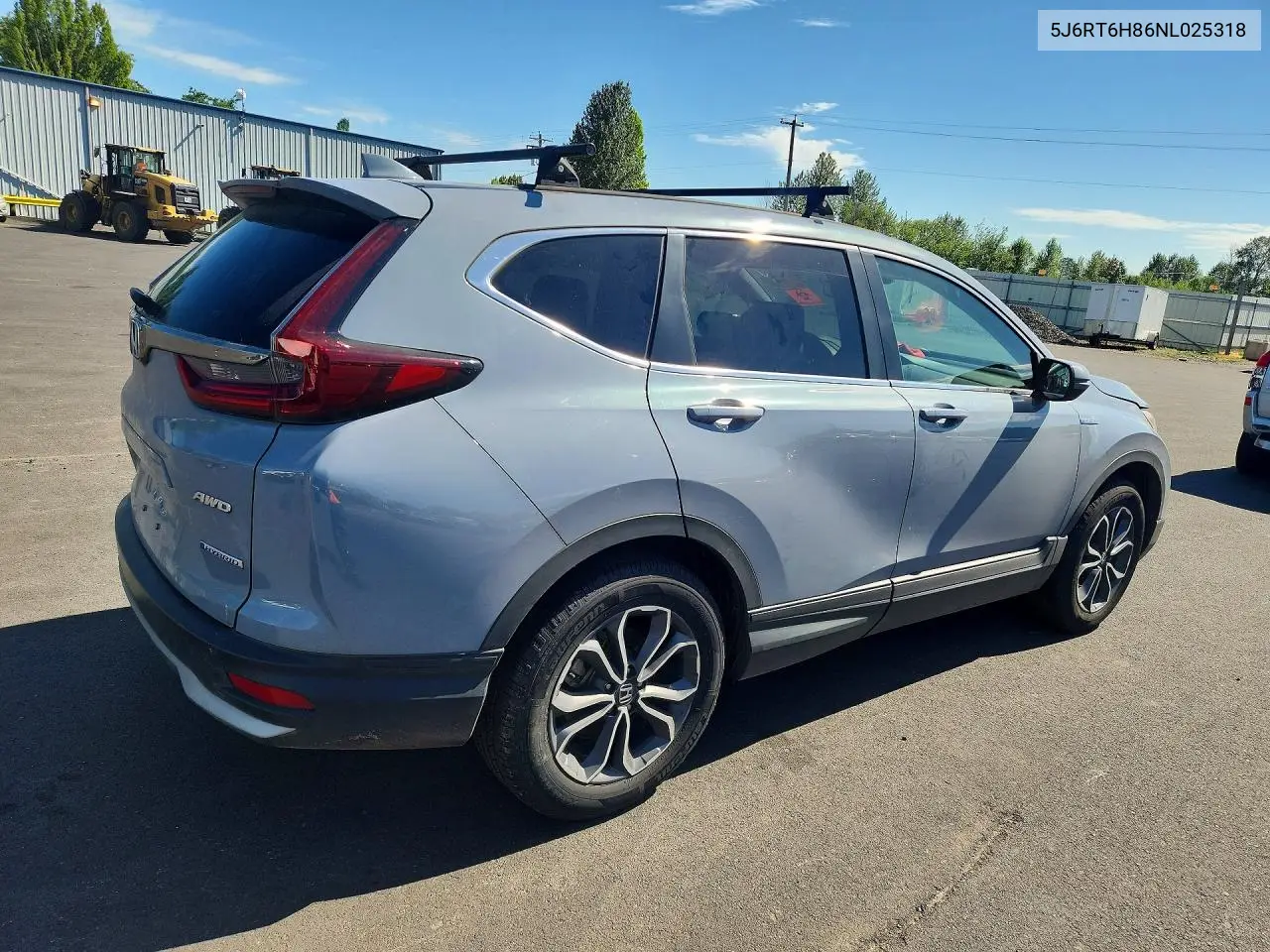 2022 Honda Cr-V Exl VIN: 5J6RT6H86NL025318 Lot: 57408996