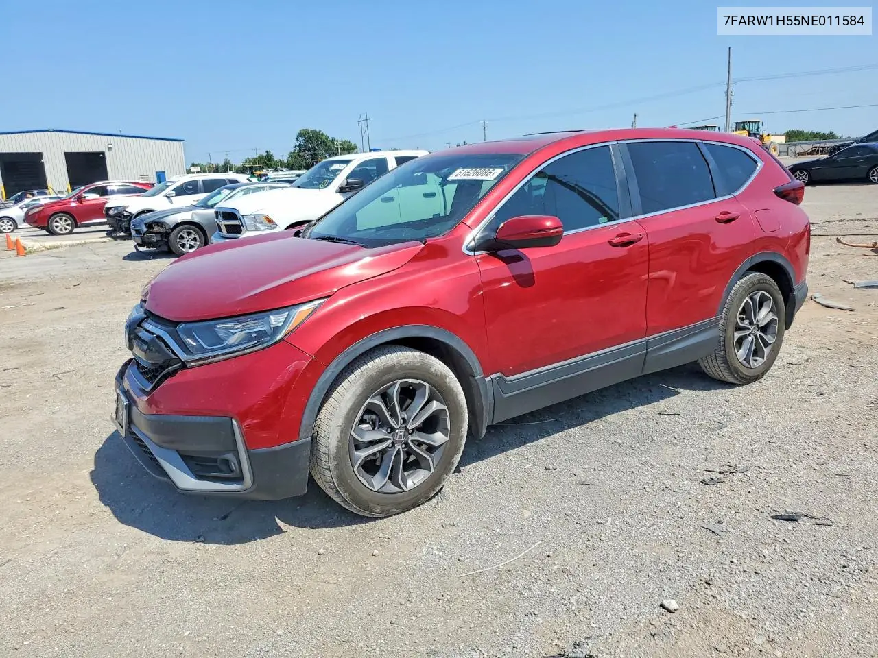 7FARW1H55NE011584 2022 Honda Cr-V Ex