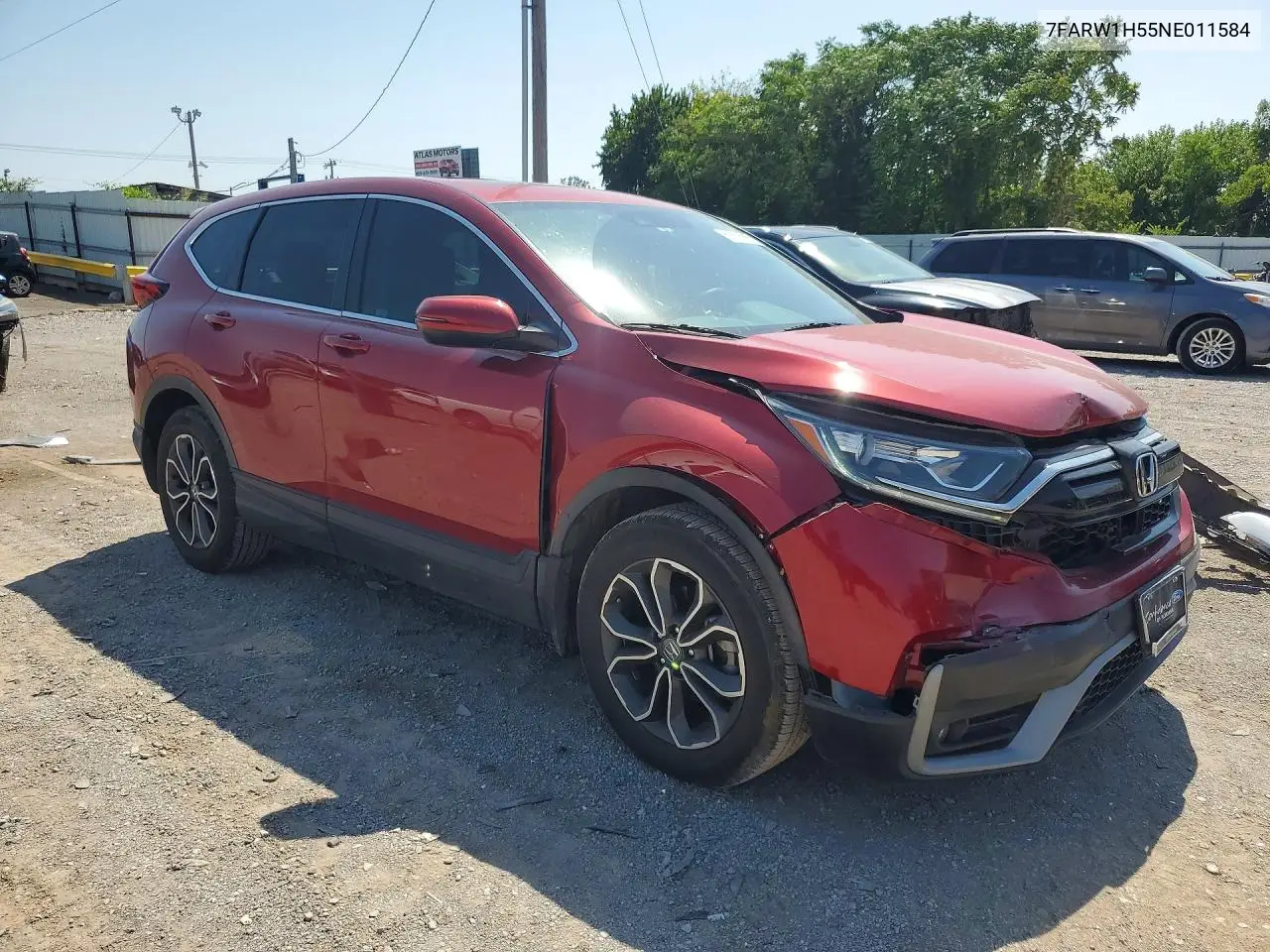 7FARW1H55NE011584 2022 Honda Cr-V Ex