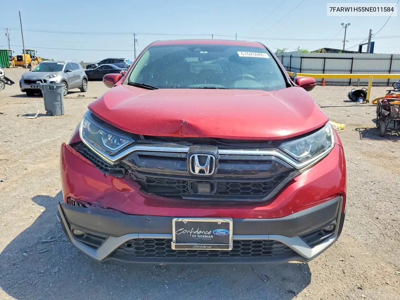 7FARW1H55NE011584 2022 Honda Cr-V Ex