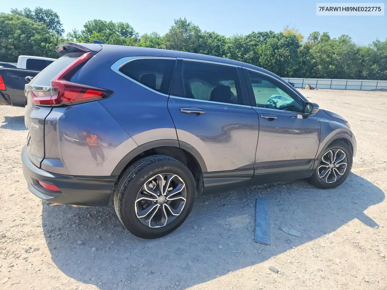 2022 Honda Cr-V Exl VIN: 7FARW1H89NE022775 Lot: 62275606