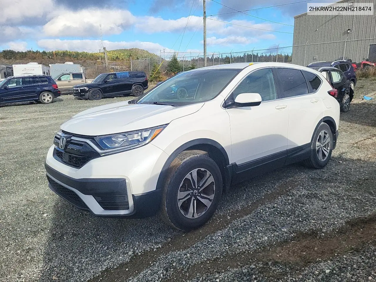 2HKRW2H22NH218474 2022 Honda Cr-V Lx