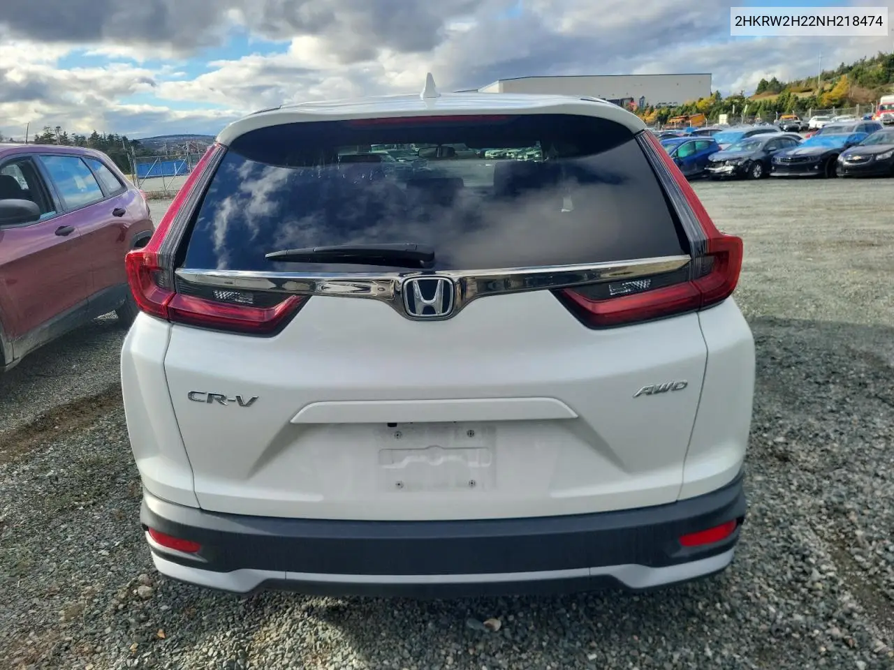 2HKRW2H22NH218474 2022 Honda Cr-V Lx