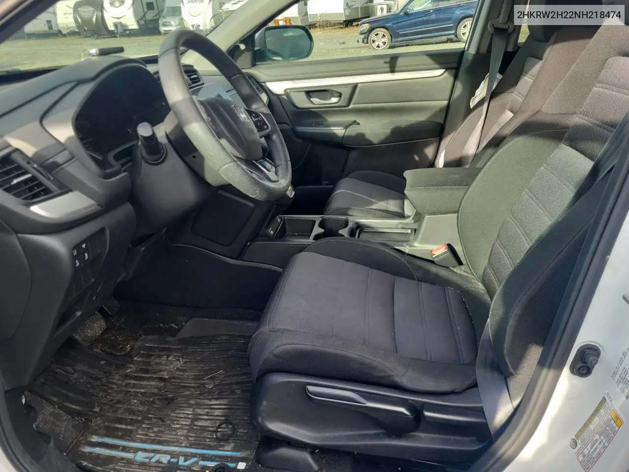 2HKRW2H22NH218474 2022 Honda Cr-V Lx