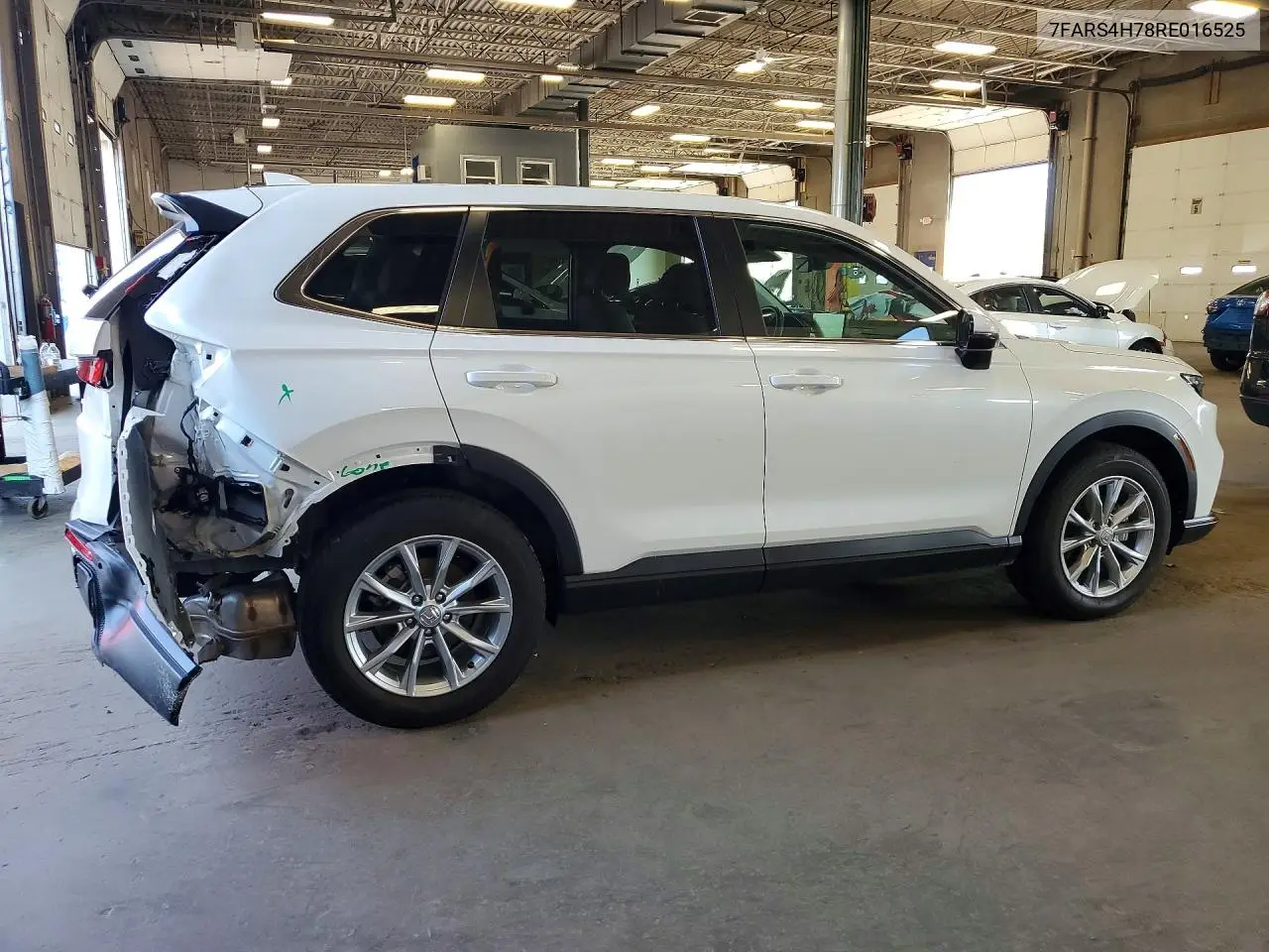 2024 Honda Cr-V Exl VIN: 7FARS4H78RE016525 Lot: 61573136