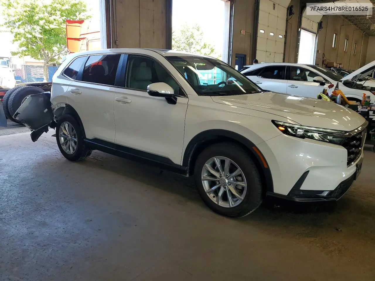 2024 Honda Cr-V Exl VIN: 7FARS4H78RE016525 Lot: 61573136