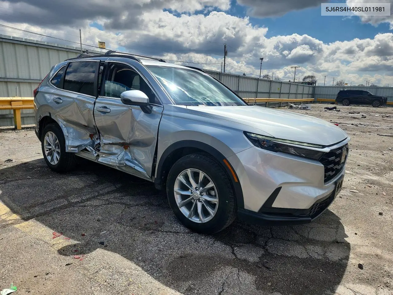 5J6RS4H40SL011981 2025 Honda Cr-V Ex