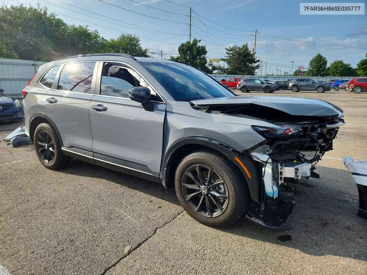 2025 Honda Cr-V Sport-L VIN: 7FARS6H86SE035777 Lot: 61861846