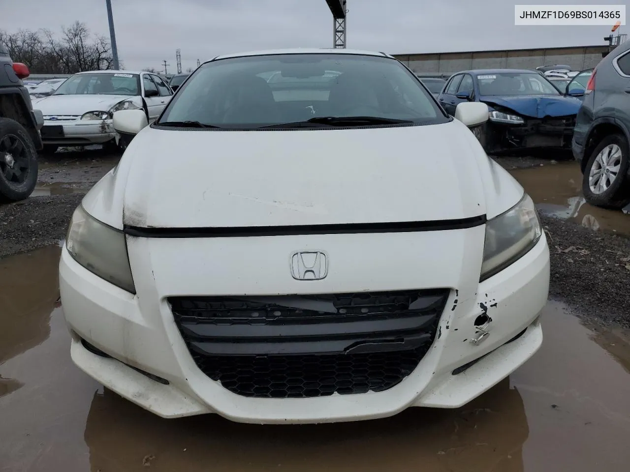 2011 Honda Cr-Z Ex VIN: JHMZF1D69BS014365 Lot: 40711074
