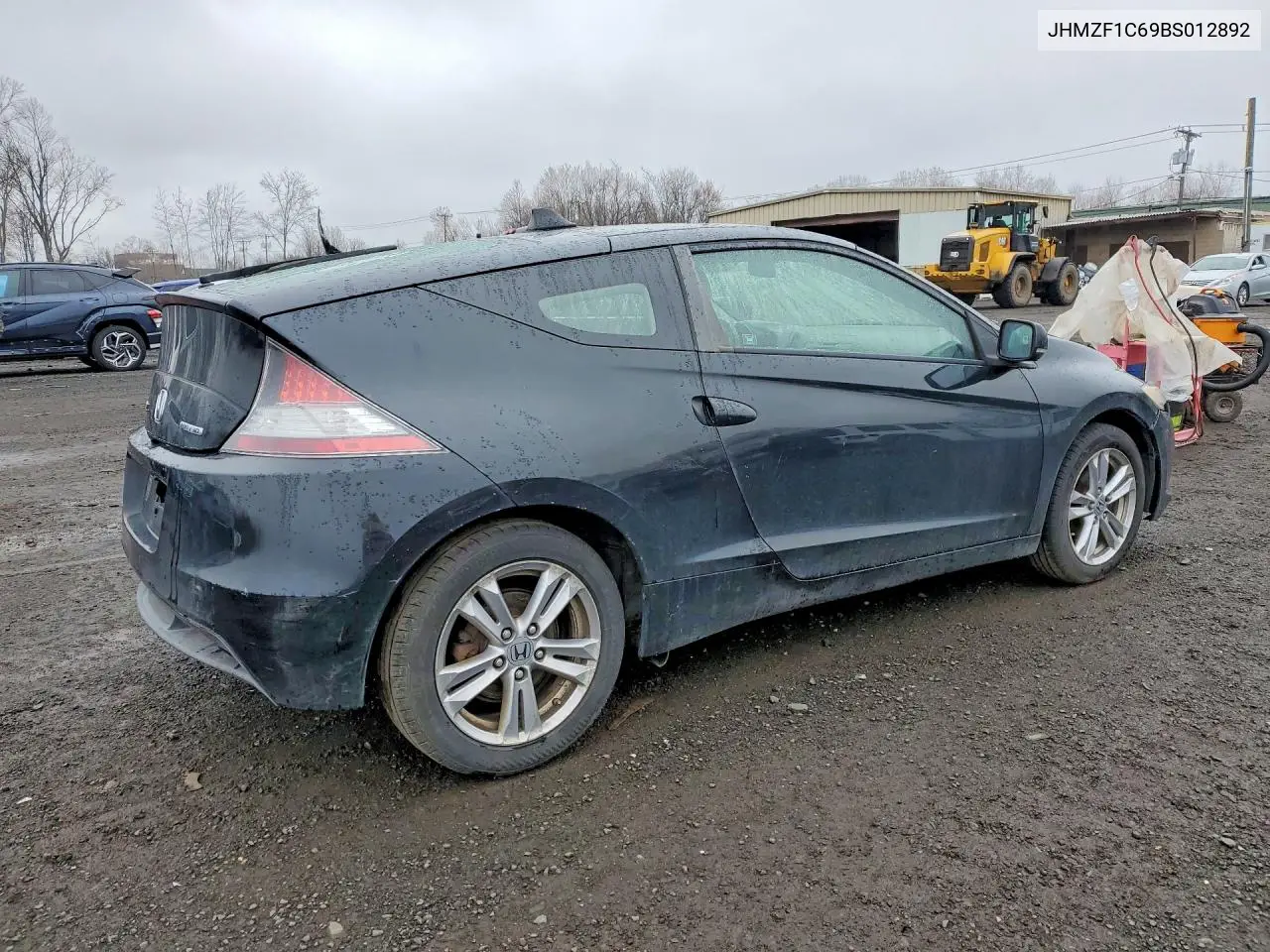 2011 Honda Cr-Z Ex VIN: JHMZF1C69BS012892 Lot: 48335636