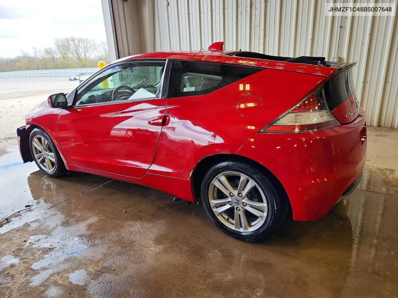 2011 Honda Cr-Z VIN: JHMZF1C48BS007648 Lot: 50496056