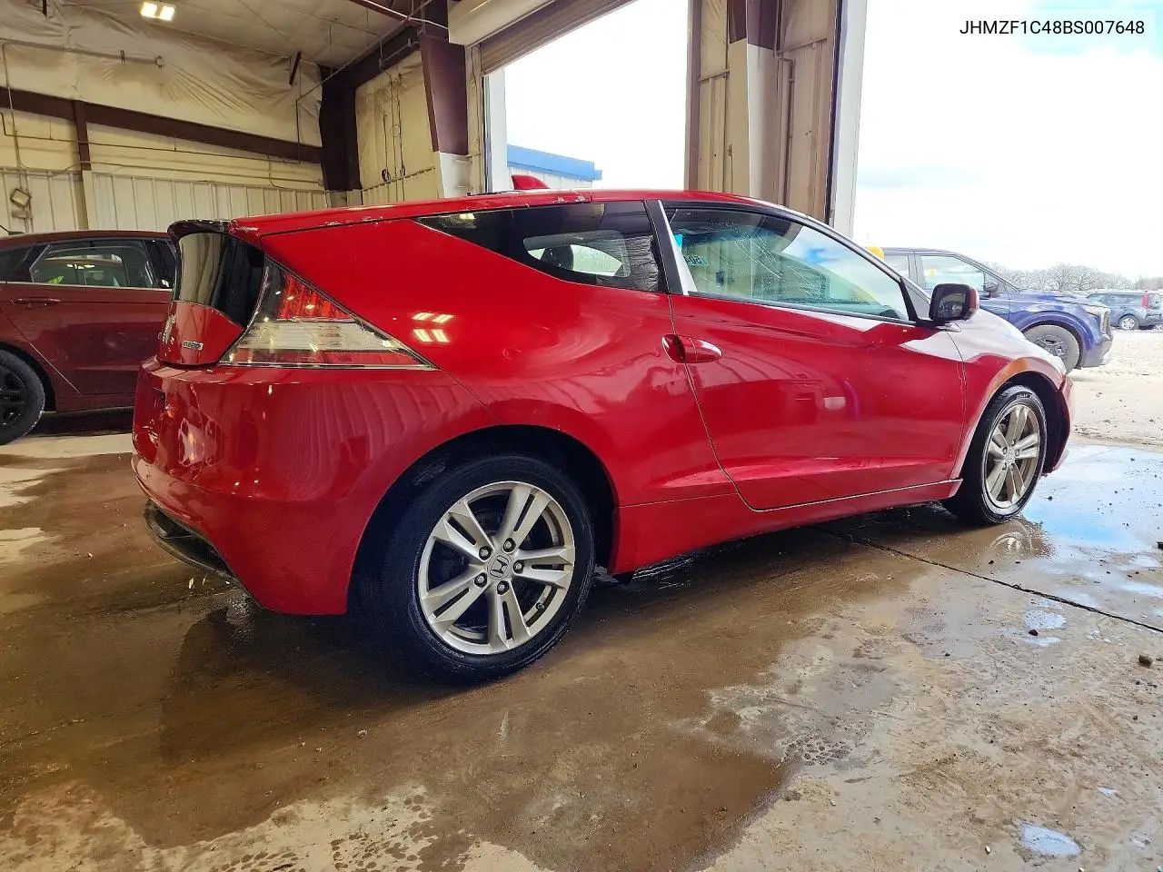 2011 Honda Cr-Z VIN: JHMZF1C48BS007648 Lot: 50496056