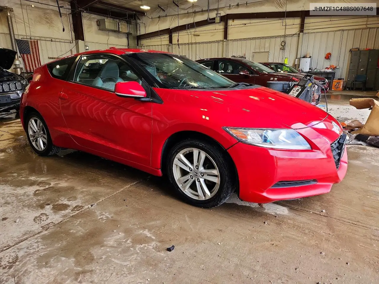 2011 Honda Cr-Z VIN: JHMZF1C48BS007648 Lot: 50496056