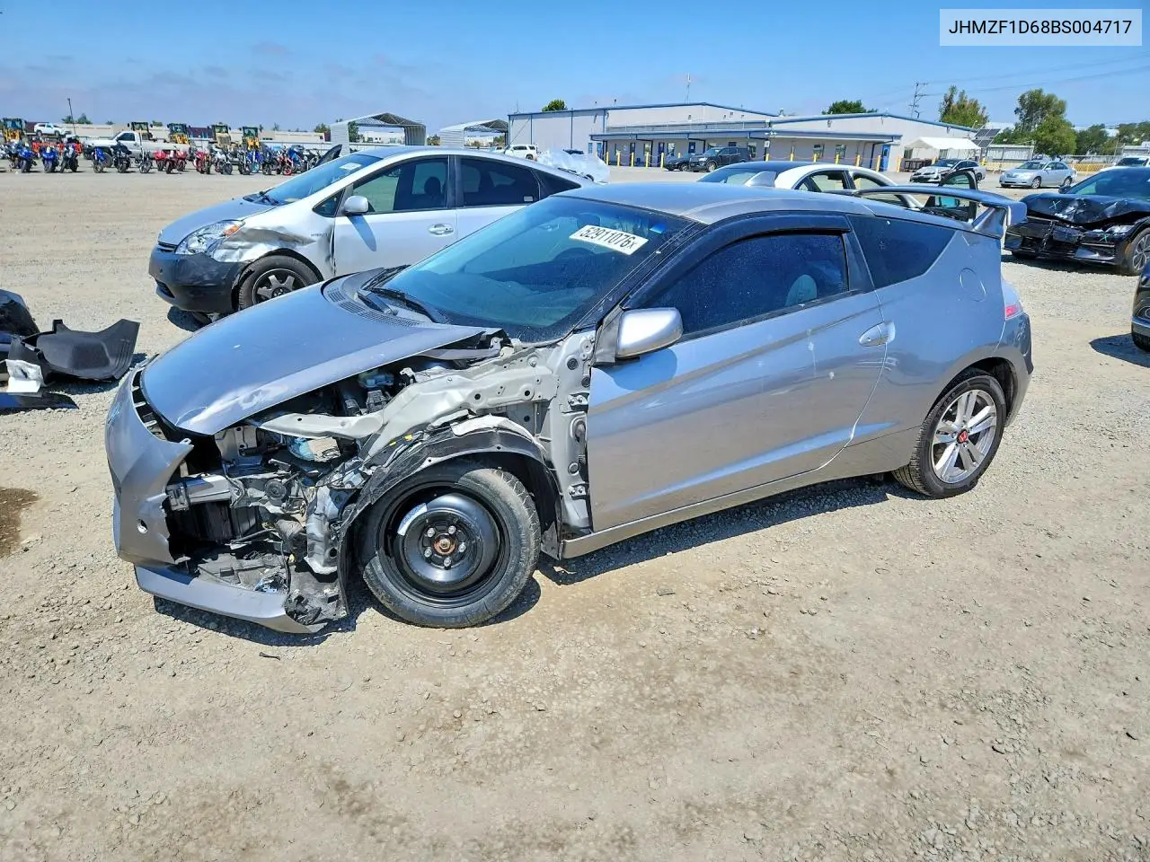 2011 Bcib Cr-Z Ex Manual VIN: JHMZF1D68BS004717 Lot: 52911076