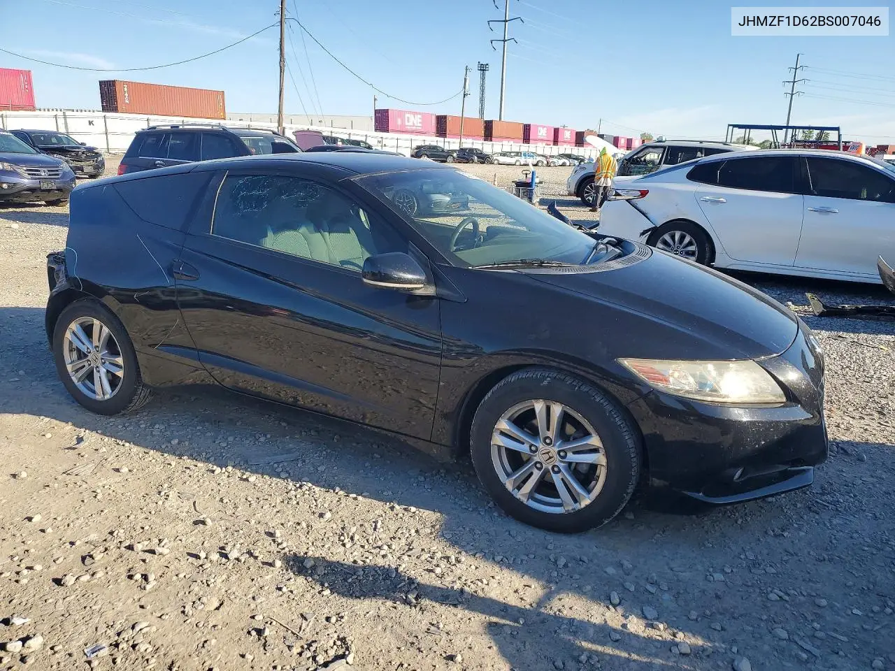 2011 Honda Cr-Z Ex VIN: JHMZF1D62BS007046 Lot: 53073406