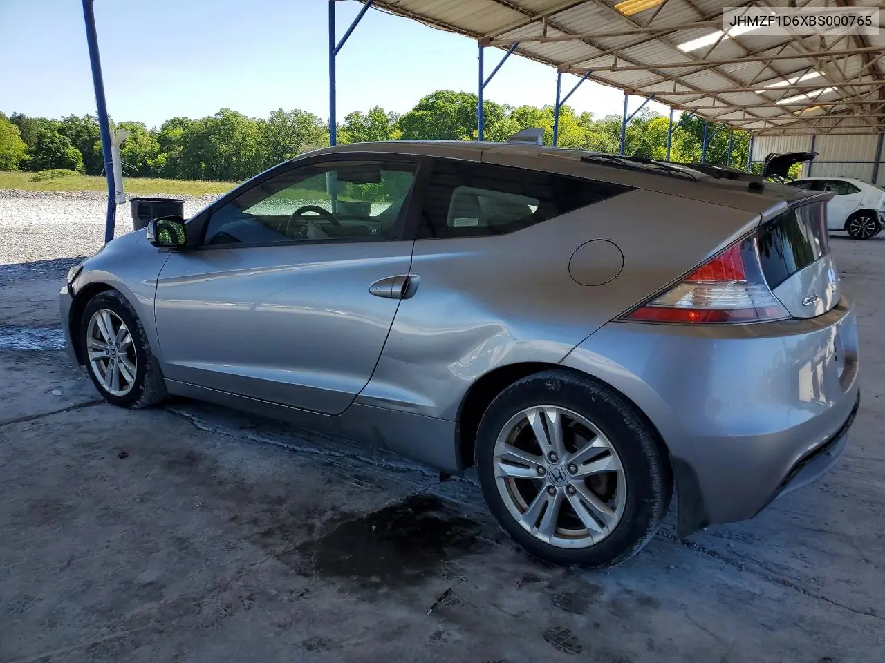 2011 Honda Cr-Z Ex VIN: JHMZF1D6XBS000765 Lot: 53993246