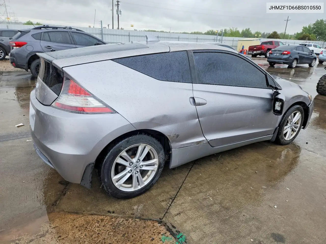 2011 Honda Cr-Z Ex VIN: JHMZF1D66BS010550 Lot: 53996026