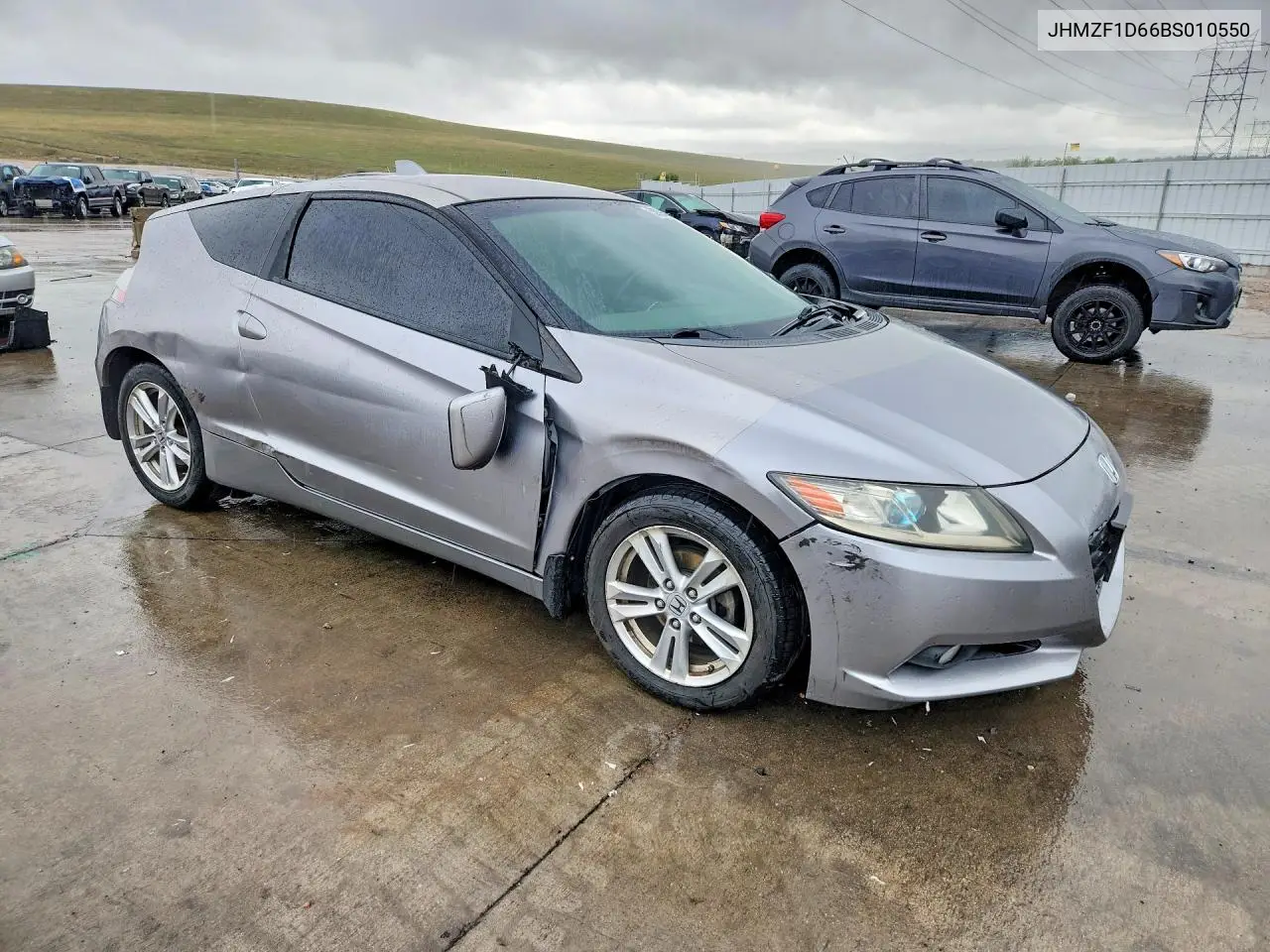 2011 Honda Cr-Z Ex VIN: JHMZF1D66BS010550 Lot: 53996026
