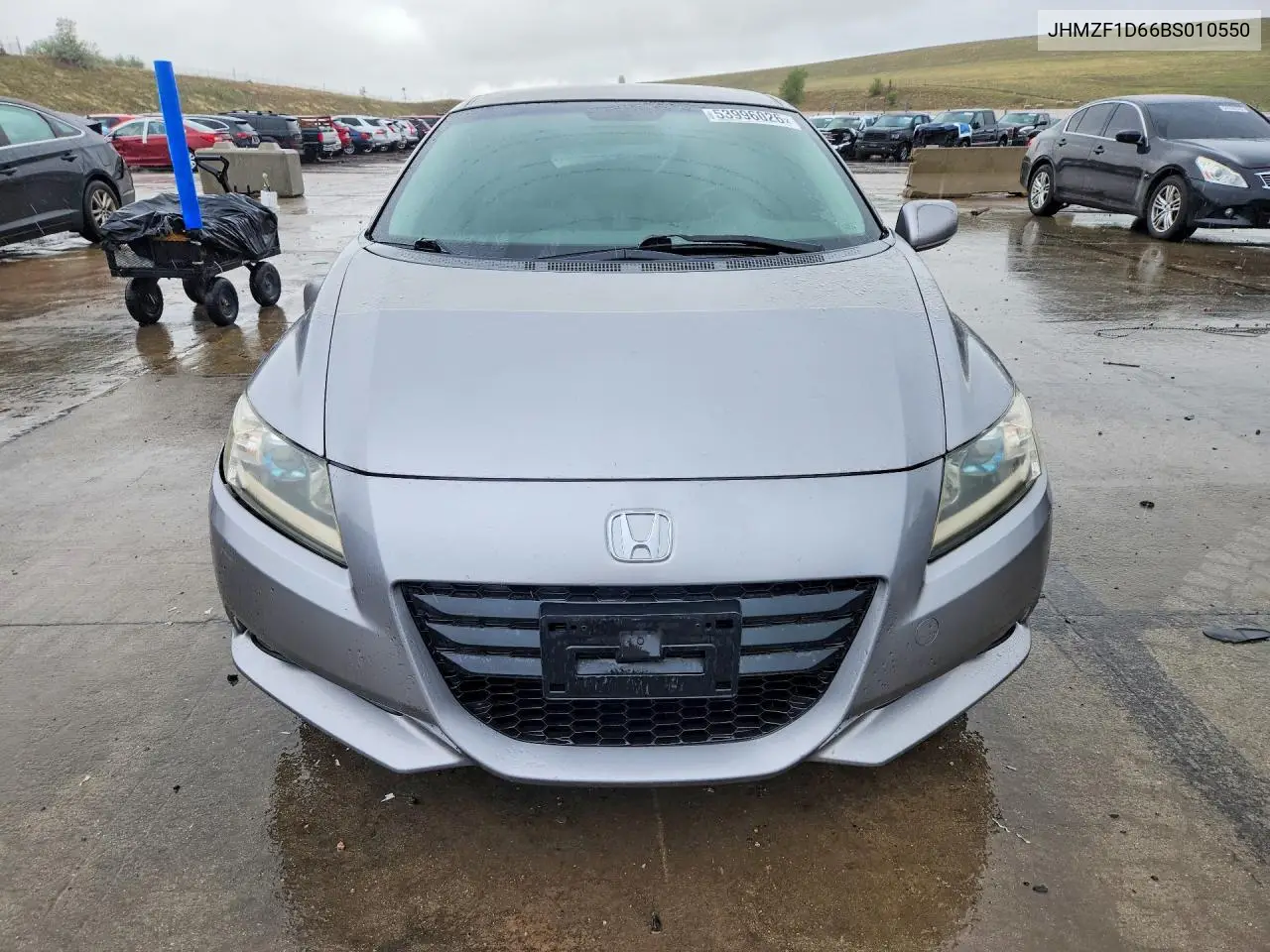 2011 Honda Cr-Z Ex VIN: JHMZF1D66BS010550 Lot: 53996026