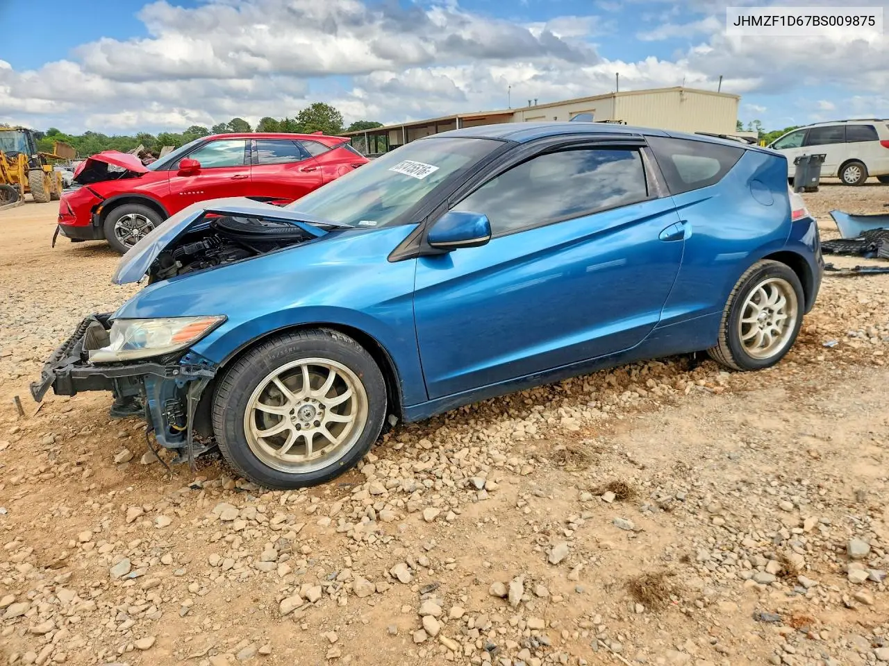 2011 Honda Cr-Z Ex VIN: JHMZF1D67BS009875 Lot: 57415516