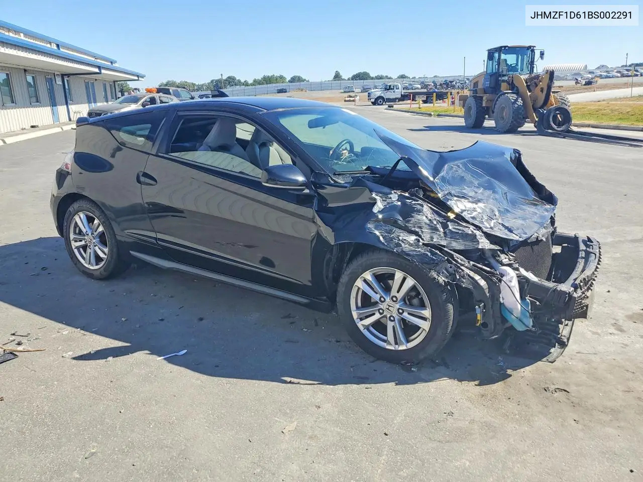 2011 Honda Cr-Z Ex VIN: JHMZF1D61BS002291 Lot: 57425726