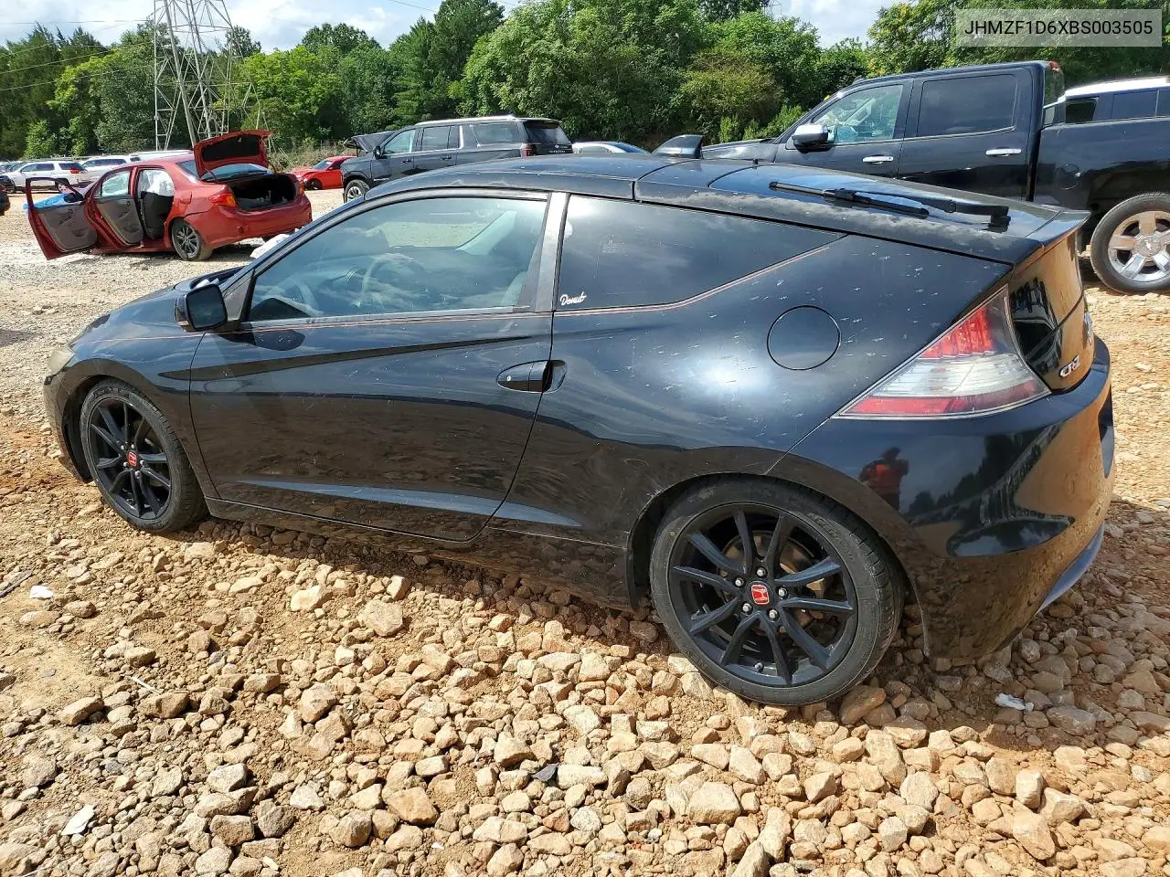 2011 Honda Cr-Z Ex VIN: JHMZF1D6XBS003505 Lot: 57883726