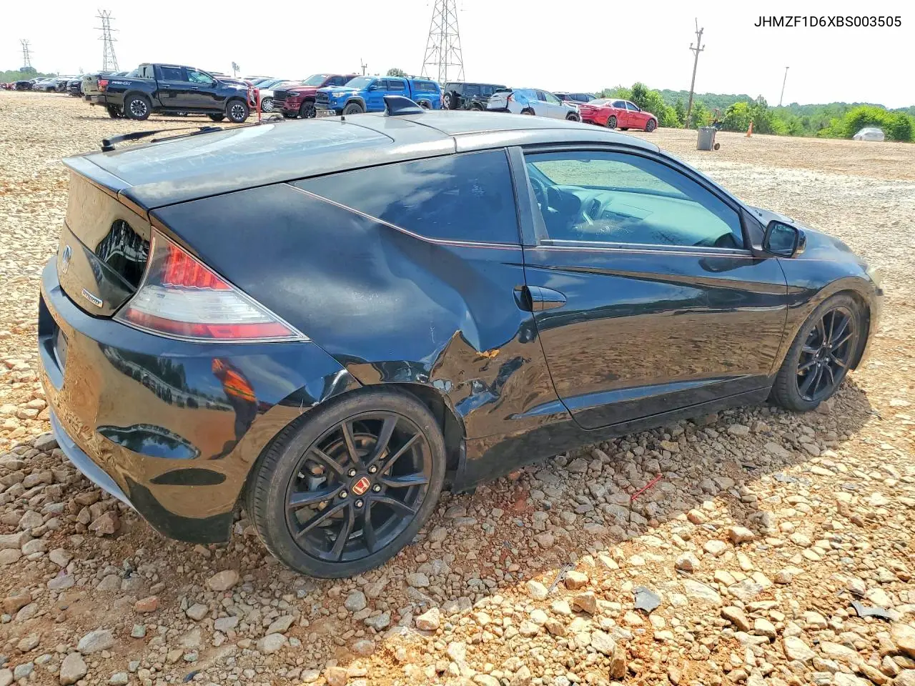 2011 Honda Cr-Z Ex VIN: JHMZF1D6XBS003505 Lot: 57883726