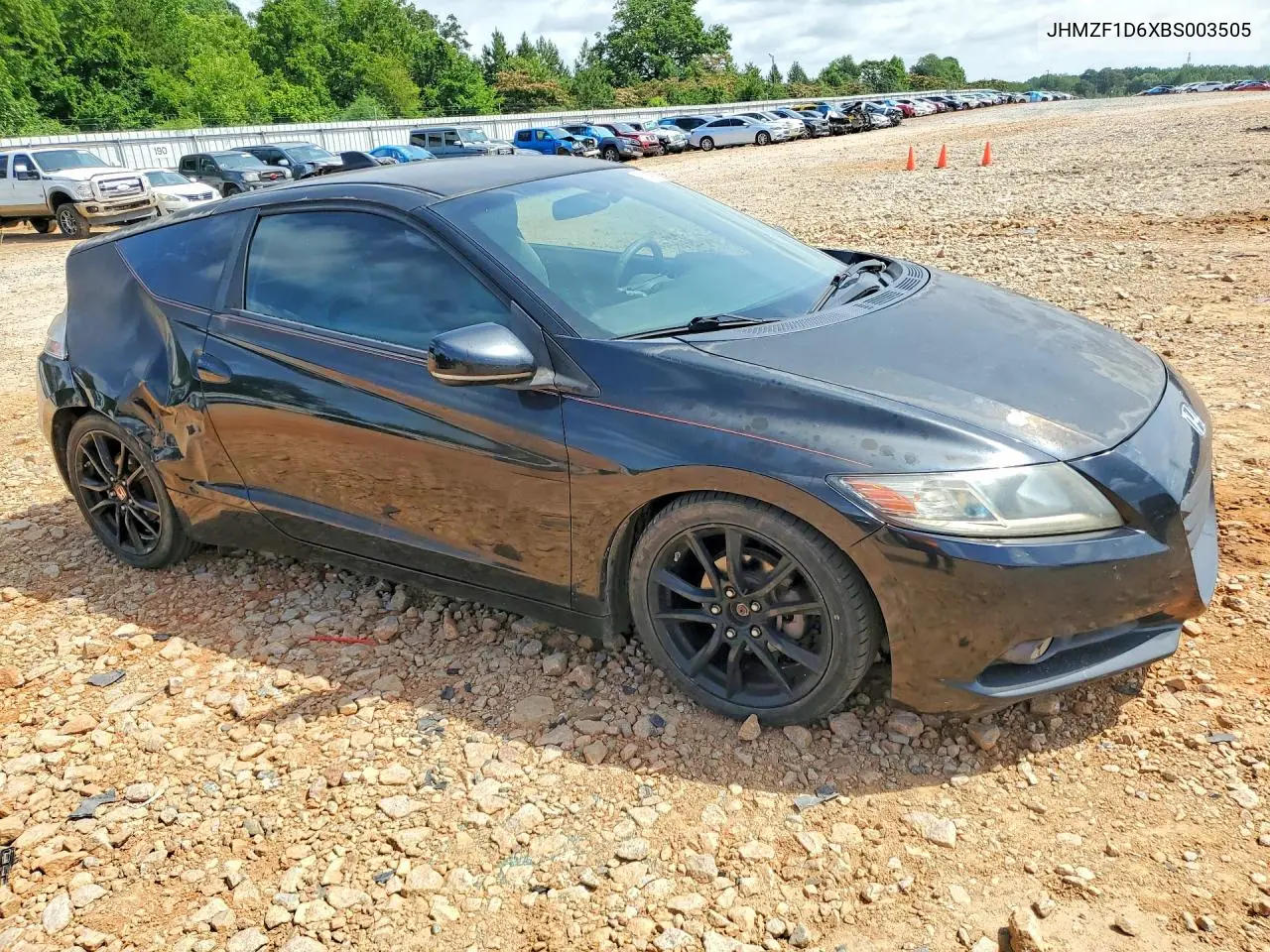 2011 Honda Cr-Z Ex VIN: JHMZF1D6XBS003505 Lot: 57883726