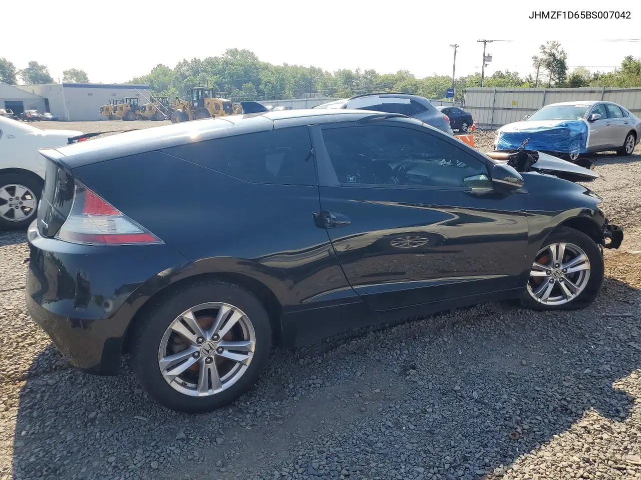 2011 Honda Cr-Z Ex VIN: JHMZF1D65BS007042 Lot: 58920126
