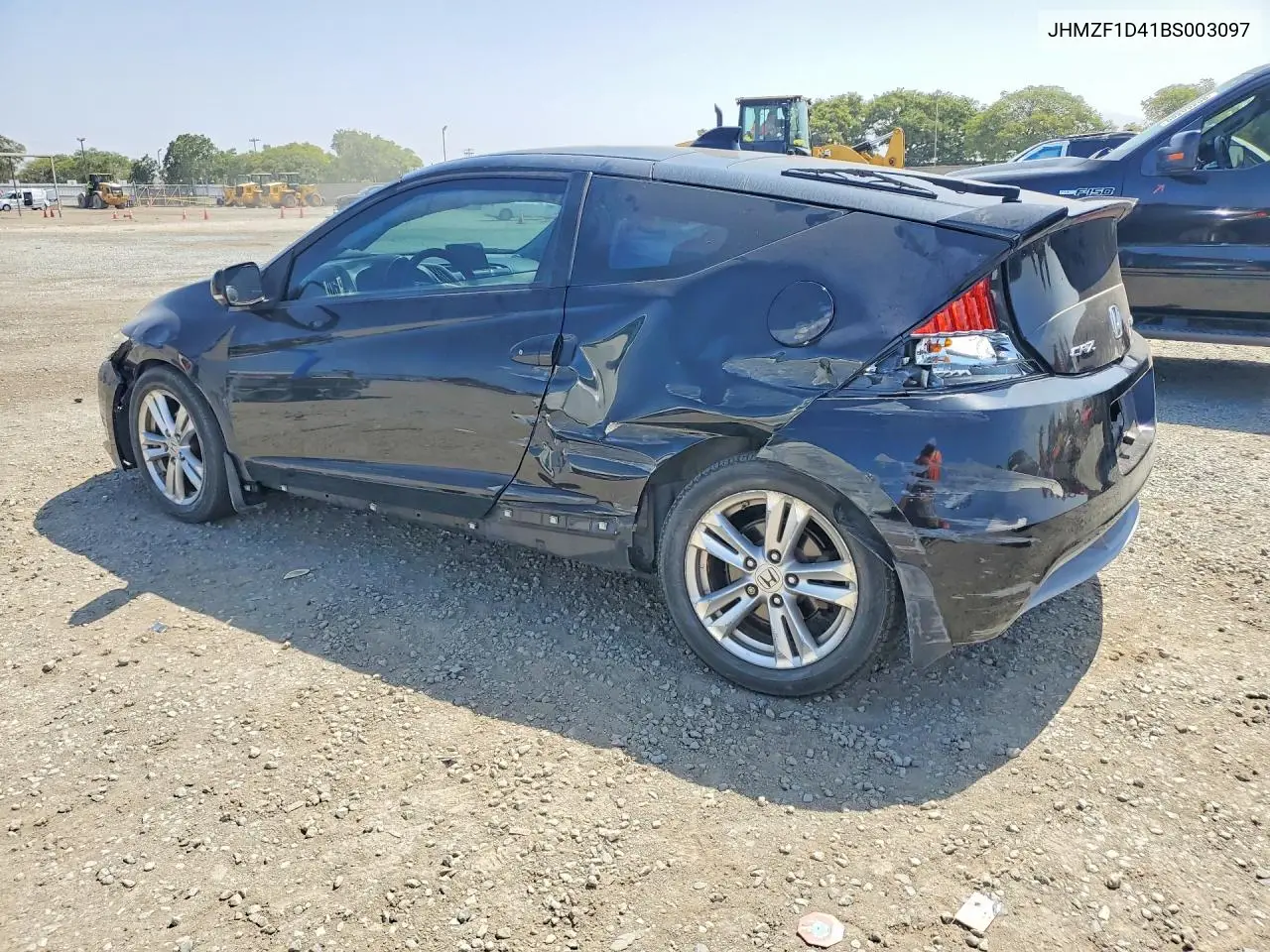 2011 Honda Cr-Z VIN: JHMZF1D41BS003097 Lot: 60198546