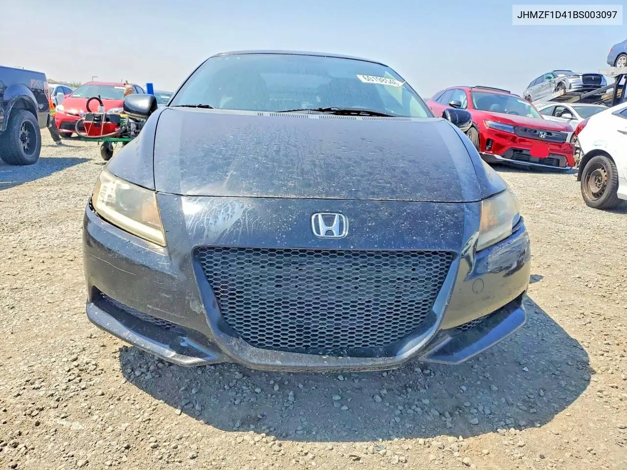 2011 Honda Cr-Z VIN: JHMZF1D41BS003097 Lot: 60198546