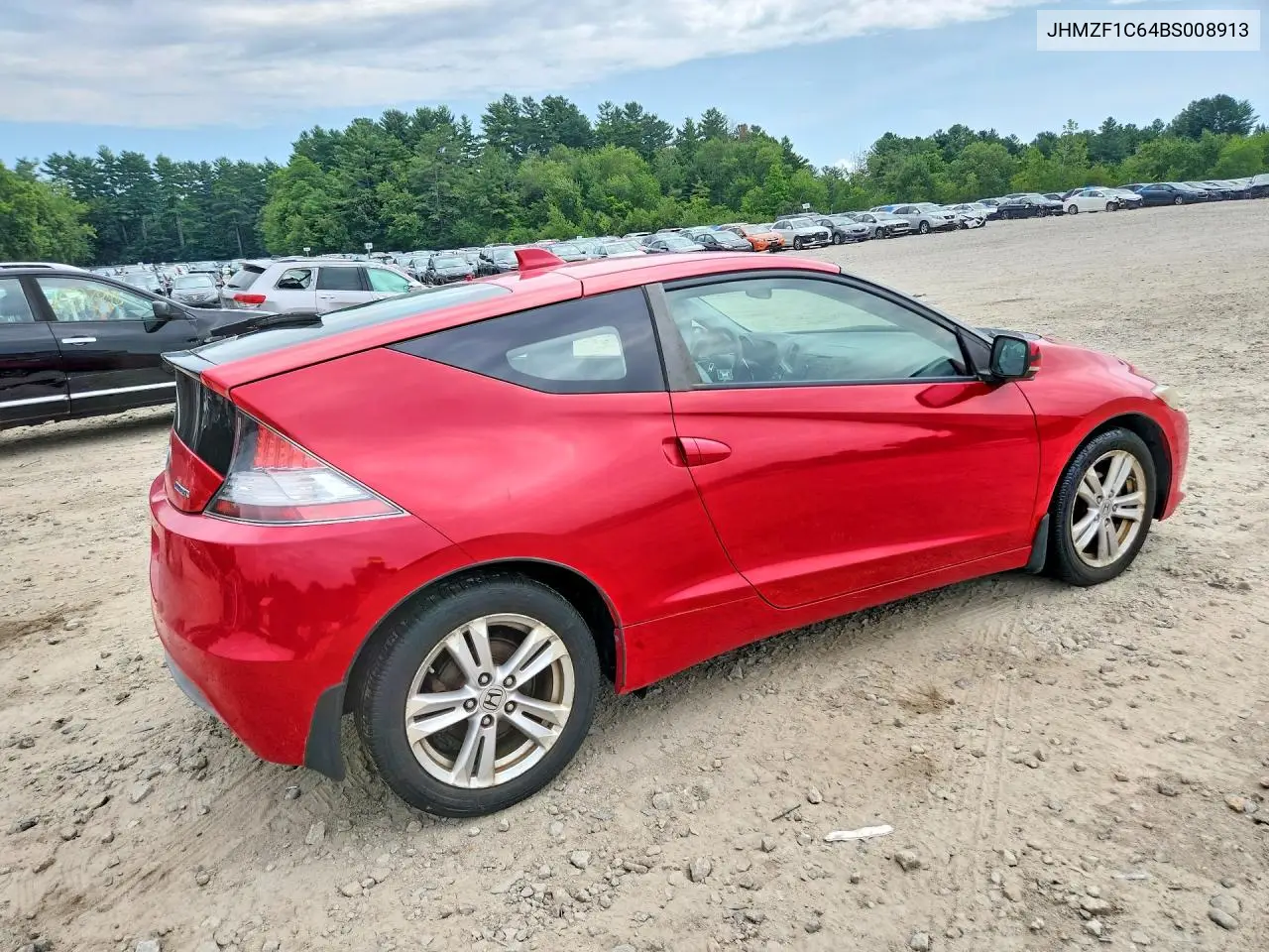 2011 Honda Cr-Z Ex VIN: JHMZF1C64BS008913 Lot: 61137656