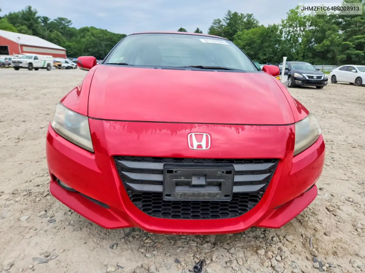 2011 Honda Cr-Z Ex VIN: JHMZF1C64BS008913 Lot: 61137656