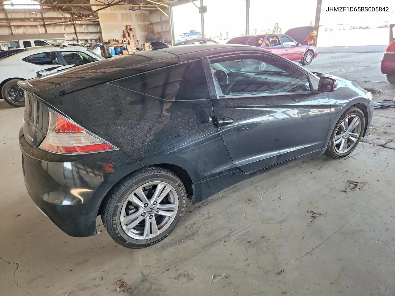 2011 Honda Cr-Z Ex VIN: JHMZF1D65BS005842 Lot: 61316756