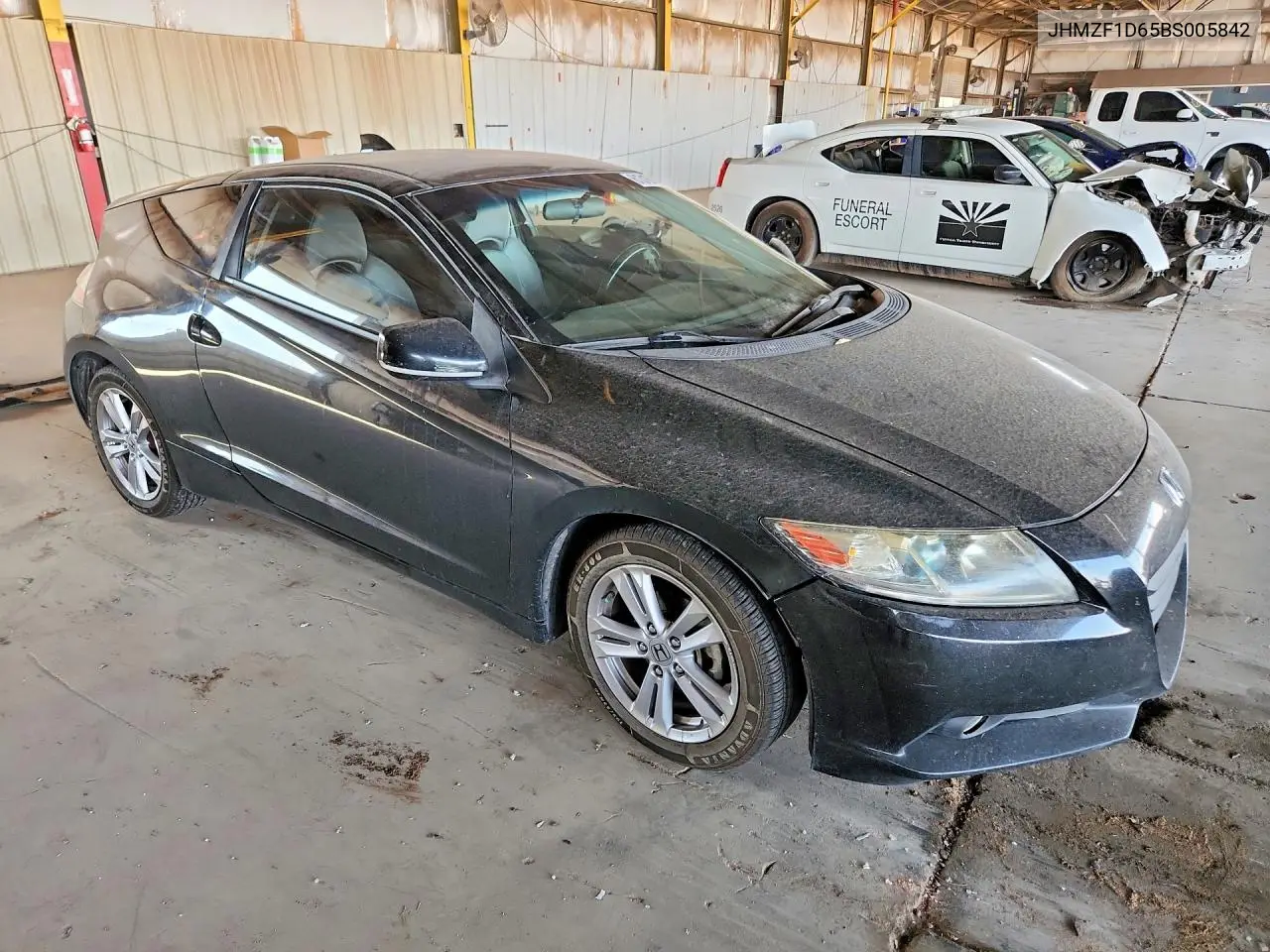 2011 Honda Cr-Z Ex VIN: JHMZF1D65BS005842 Lot: 61316756