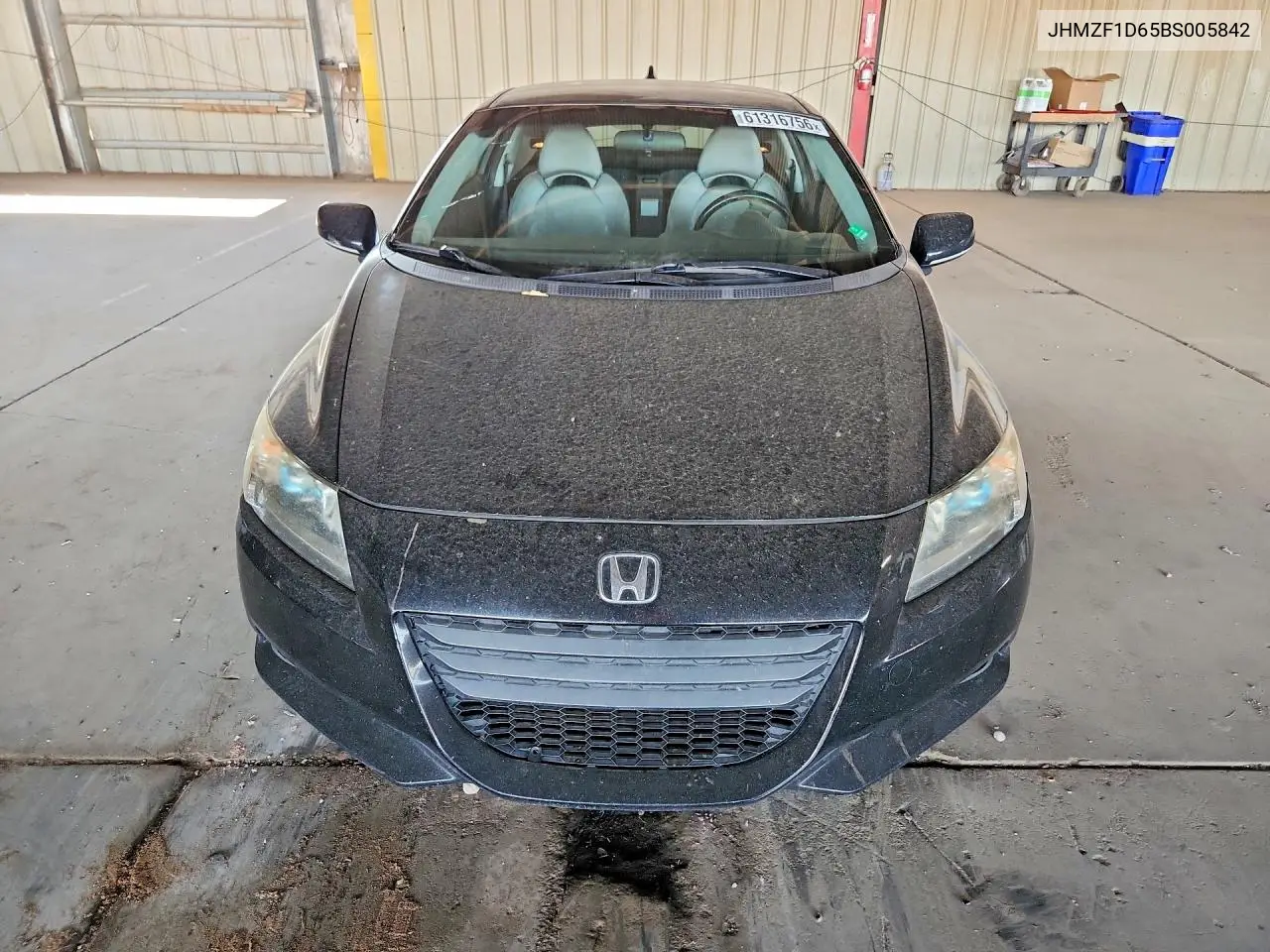 2011 Honda Cr-Z Ex VIN: JHMZF1D65BS005842 Lot: 61316756