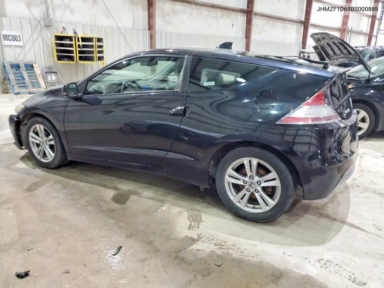 2011 Honda Cr-Z Ex VIN: JHMZF1D69BS000885 Lot: 78118395
