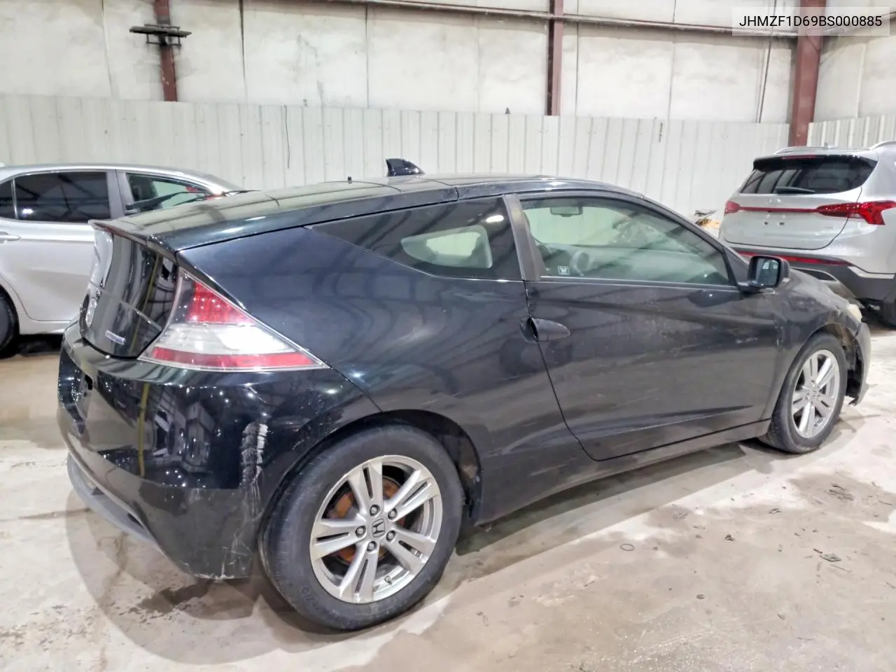 2011 Honda Cr-Z Ex VIN: JHMZF1D69BS000885 Lot: 78118395